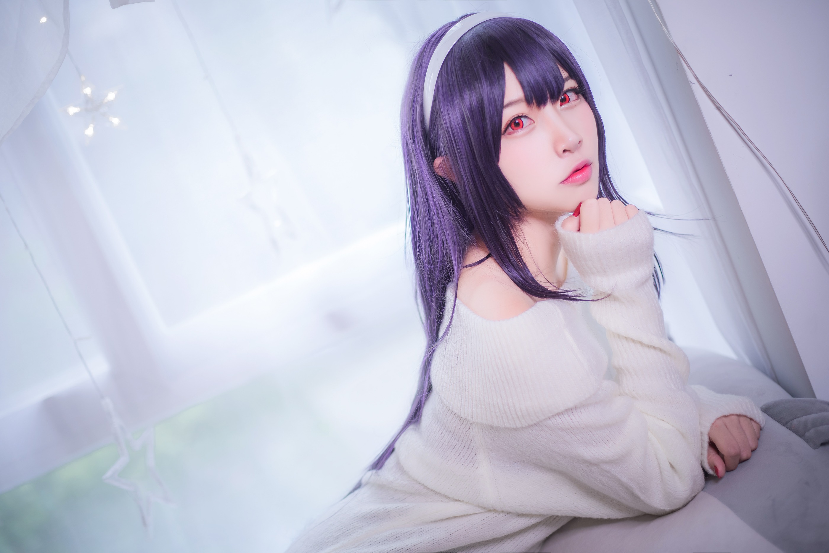 图片[1]-二佐Nisa – NO.074 二佐 霞之丘诗羽学姐毛衣 [47P]-XikXak